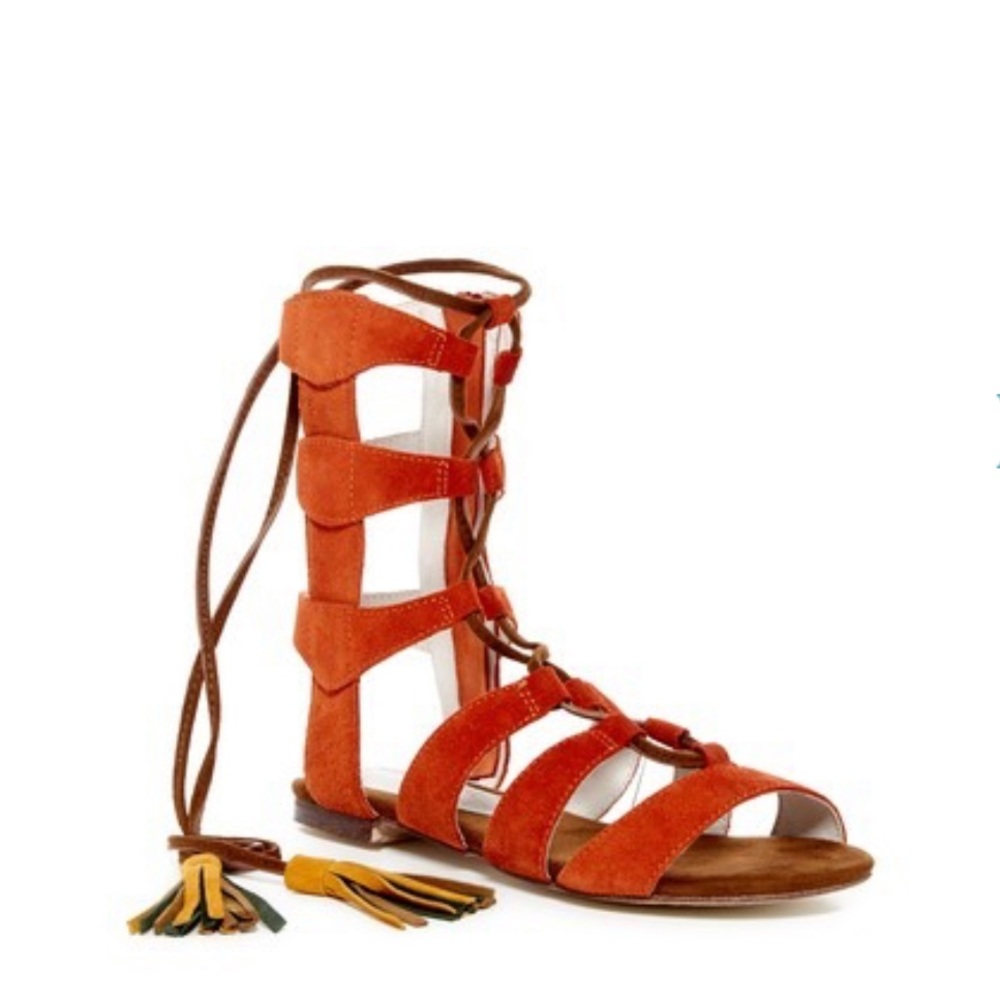 Jeffrey Campbell- Redondo Suede Gladiator Sandal